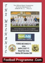 Forres Mechanics v Nairn County 2008 – Scotland