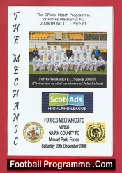 Forres Mechanics v Nairn County 2008 – Scotland