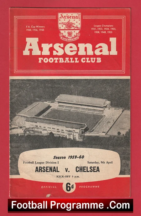 Arsenal v Chelsea 1960 - Image 2