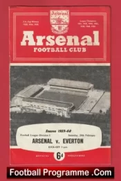 Arsenal v Everton 1960