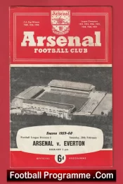 Arsenal v Everton 1960
