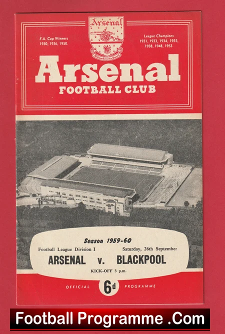 Arsenal v Blackpool 1959 - Image 2
