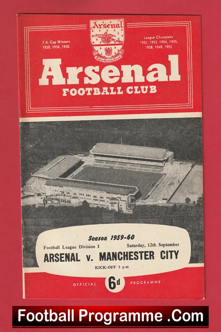 Arsenal v Manchester City 1959 - Image 2