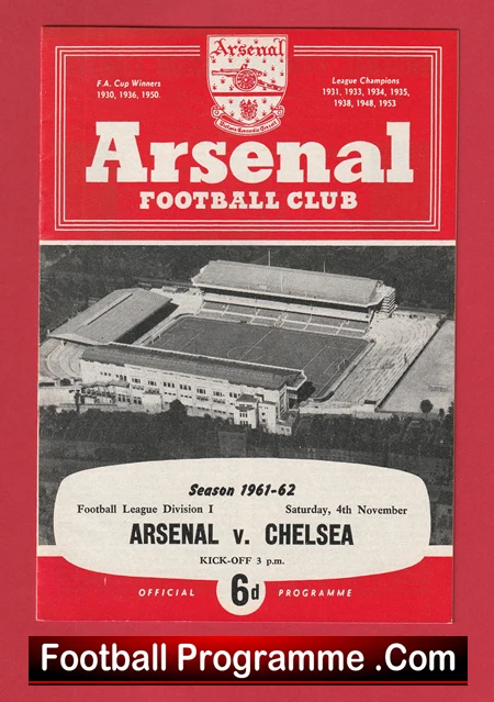 Arsenal v Chelsea 1961 - Image 2
