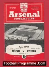 Arsenal v Everton 1962