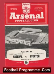 Arsenal v Everton 1962