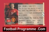 Manchester United v Manchester City 2004 – Match Ticket