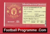 Manchester United v Fulham 1999 – Ticket Treble Season FA Cup