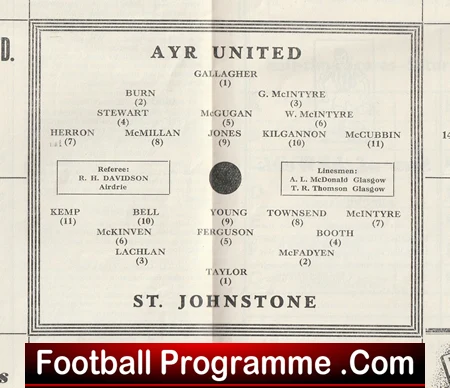 Ayr United v St Johnstone 1962 - Alex Ferguson as Footballer - Image 3