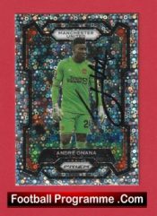 Manchester United Andre Onana Autographed Signed Football Card