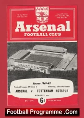 Arsenal v Tottenham 1961