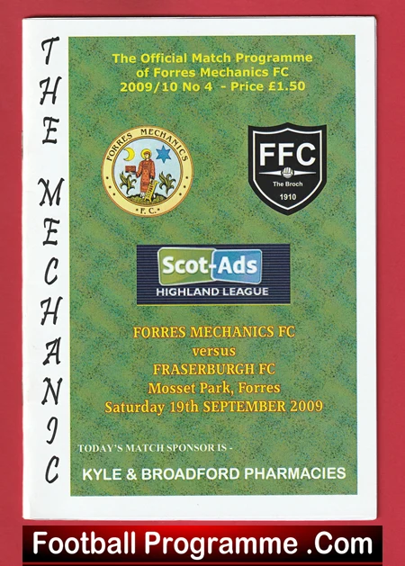 Forres Mechanics v Fraserburgh 2009 - Scotland - Image 2