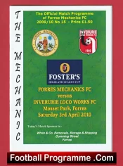 Forres Mechanics v Inverurie Loco 2010 – Scotland
