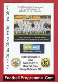 Forres Mechanics v Nairn County 2008 – Scotland