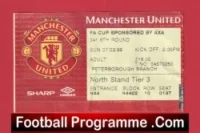 Manchester United v Chelsea 1999 – Treble Season Ticket FA Cup