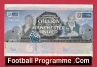 Manchester United v Chelsea 2000 – FA Charity Shield FULL Match Ticket