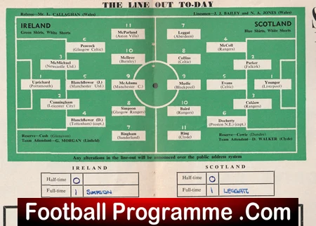 Northern Ireland v Scotland 1957 - Windsor Park Belfast - Image 3