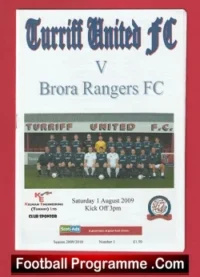 Turriff United v Brora Rangers 2009 – Highland League Scotland