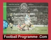 Manchester City v Manchester United 1993 – Match Ticket