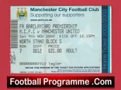 Manchester City v Manchester United 2002 – Last Derby Match at Maine Road