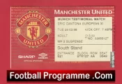 Manchester United v Eric Cantona X1 1998 – Cantona Returns