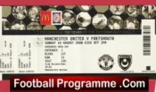 Manchester United v Portsmouth 2008 – Community Shield Match Ticket