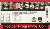 Manchester United v Portsmouth 2008 – Community Shield Match Ticket