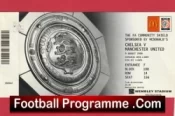Chelsea v Manchester United 2009 – Community Shield Football Ticket