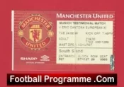 Manchester United v Eric Cantona X1 1998 – Treble Season