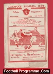 Liverpool v Manchester United 1948 – Man Utd 1940’s