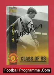 Manchester United David Sadler Autograph Signed Football Card Man Utd
