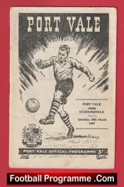 Port Vale v Huddersfield Town 1957 – Denis Law