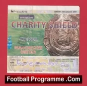 Chelsea v Manchester United 1997 – Charity Shield Ticket