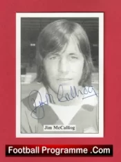 Manchester United Jim McCalliog Autograph Signed Football Card Man Utd