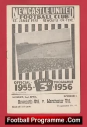 Newcastle United v Manchester United 1956 – Man United