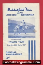 Huddersfield Town v Swansea Town 1957 – Denis Law