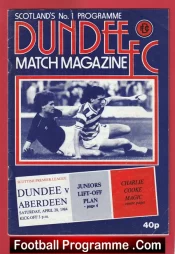 Dundee v Aberdeen 1984 – Alex Ferguson Manager