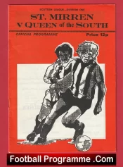 St Mirren v Queen Of The South 1976 – Alex Ferguson Manager