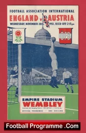 England v Austria 1951 – 1950s