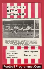 Exeter City v Notts County 1970