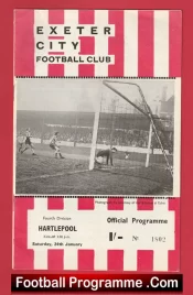 Exeter City v Hartlepool 1970