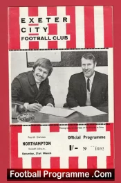 Exeter City v Northampton Town 1970