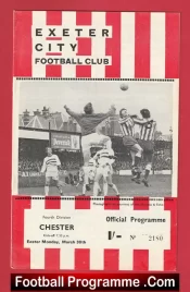 Exeter City v Chester 1970