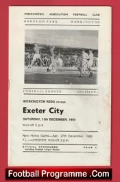 Workington v Exeter City 1969