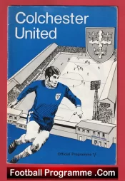 Colchester United v Exeter City 1970