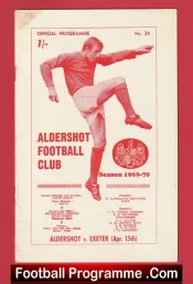 Aldershot v Exeter City 1970