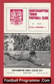 Northampton Town v Exeter City 1970