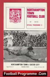 Northampton Town v Exeter City 1970