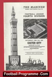 Grimsby Town v Exeter City 1970
