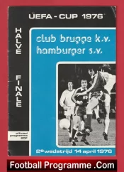 Brugge KV v Hamburg 1976 – UEFA Cup Belgium
